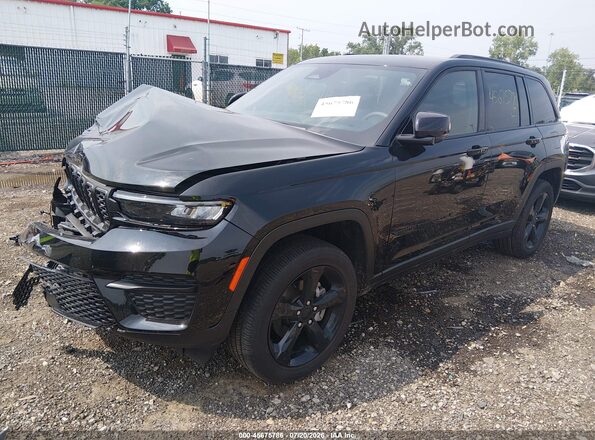 1C4RJHAGXSC366841 2025 JEEP GRAND CHEROKEE Black Vista tres cuartos delantera izquierda