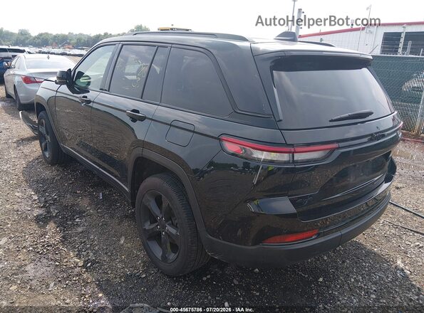 1C4RJHAGXSC366841 2025 JEEP GRAND CHEROKEE Black Trasero izquierdo