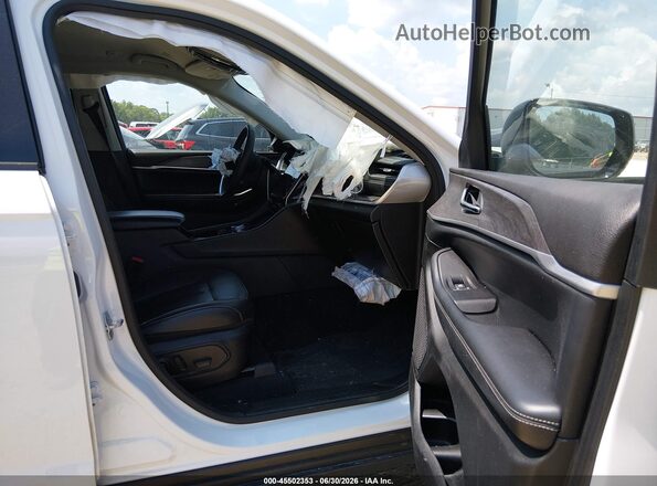 1C4RJHBG0PC533410 2023 JEEP GRAND CHEROKEE White Widok wnętrza z przodu