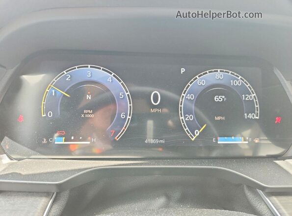 1C4RJHBG0PC565189 2023 JEEP GRAND Black Instrument cluster view