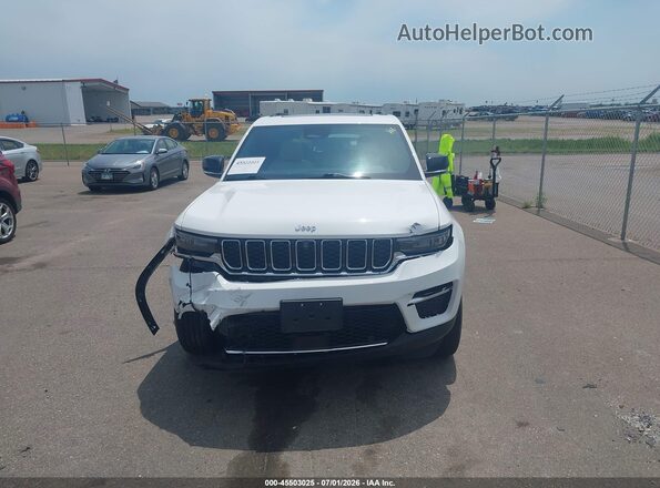 1C4RJHBG0PC581229 2023 JEEP GRAND CHEROKEE White უკანა სალონის ხედი