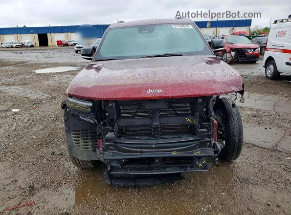 1C4RJHBG0RC256485 2024 JEEP GRAND Maroon Widok z przodu