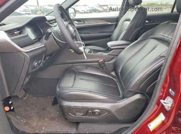 1C4RJHBG0RC256485 2024 JEEP GRAND Maroon Widok wnętrza z przodu