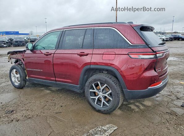 1C4RJHBG0RC256485 2024 JEEP GRAND Maroon Tył lewy