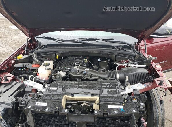 1C4RJHBG0RC256485 2024 JEEP GRAND Maroon Widok komory silnika