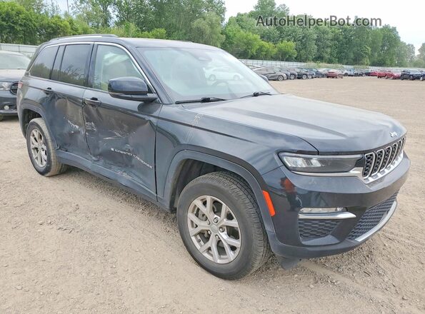 1C4RJHBG1N8563368 2022 JEEP GRAND Black Przód prawy