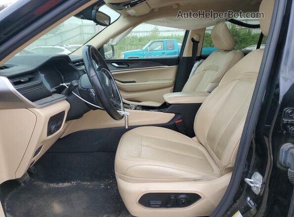 1C4RJHBG1N8563368 2022 JEEP GRAND Black Widok wnętrza z przodu