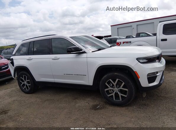 1C4RJHBG1RC108944 2024 JEEP GRAND CHEROKEE White Widok wnętrza z tyłu