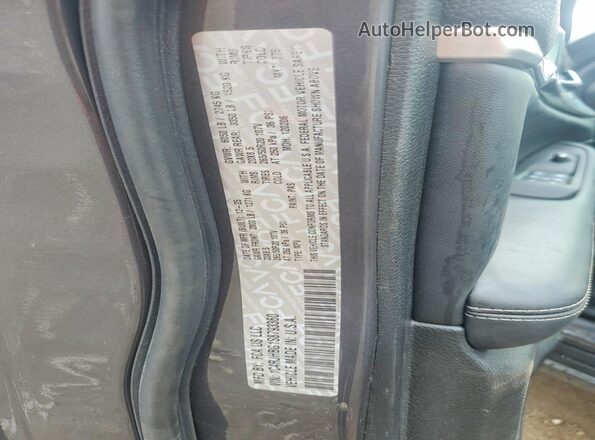 1C4RJHBG1S8793360 2025 JEEP GRAND Gray VIN კოდის სტიკერის ხედი