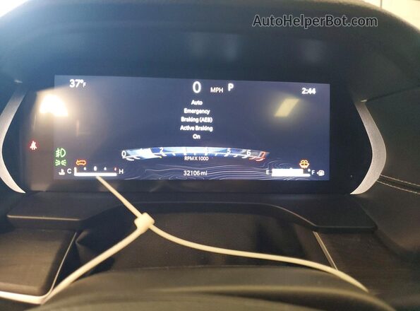 1C4RJHBG2PC500487 2023 JEEP GRAND White Instrument cluster view