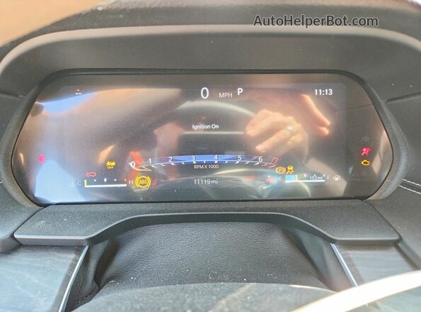 1C4RJHBG2R8586941 2024 JEEP GRAND White ხელსაწყოთა პანელის ხედი