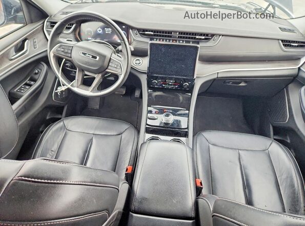 1C4RJHBG3N8528329 2022 JEEP GRAND Black Առջևի վահանակի տեսք