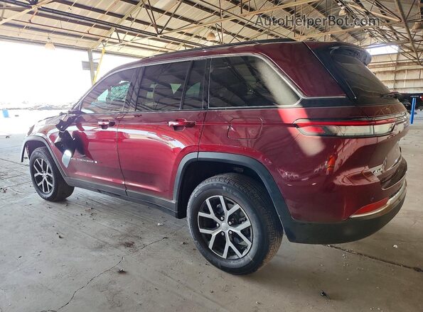 1C4RJHBG3SC335252 2025 JEEP GRAND Burgundy Задня ліва чверть