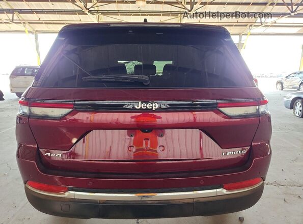1C4RJHBG3SC335252 2025 JEEP GRAND Burgundy Вид ззаду