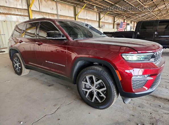 1C4RJHBG3SC335252 2025 JEEP GRAND Burgundy Передня права чверть
