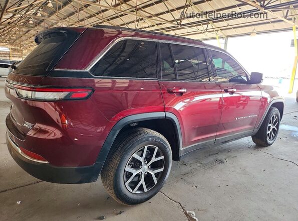 1C4RJHBG3SC335252 2025 JEEP GRAND Burgundy Задня права чверть