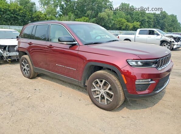 1C4RJHBG3SC357428 2025 JEEP GRAND Burgundy Front right