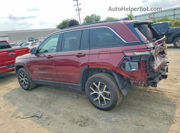 1C4RJHBG3SC357428 2025 JEEP GRAND Burgundy Rear left