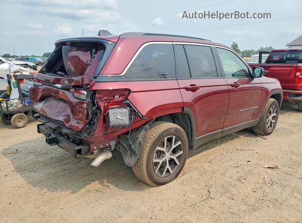 1C4RJHBG3SC357428 2025 JEEP GRAND Burgundy Rear right