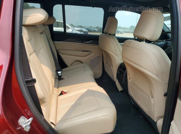 1C4RJHBG3SC357428 2025 JEEP GRAND Burgundy Rear interior view