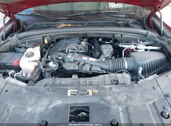 1C4RJHBG4N8553515 2022 JEEP GRAND CHEROKEE Burgundy Widok z tyłu