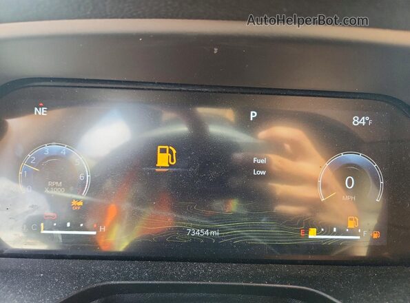 1C4RJHBG4P8719132 2023 JEEP GRAND Black ხელსაწყოთა პანელის ხედი
