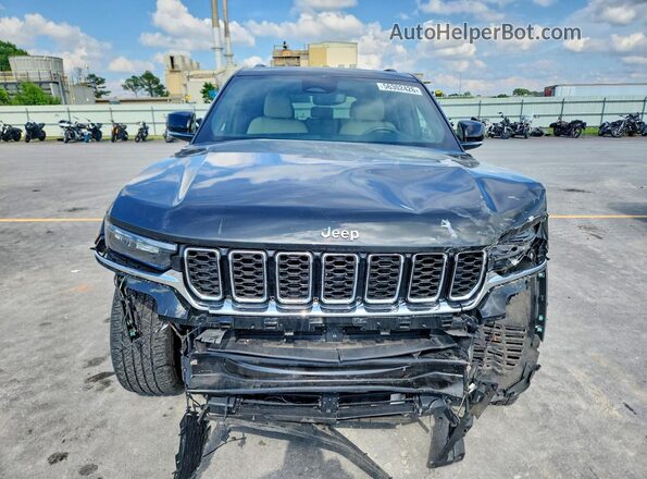 1C4RJHBG4P8719132 2023 JEEP GRAND Black წინა ხედი