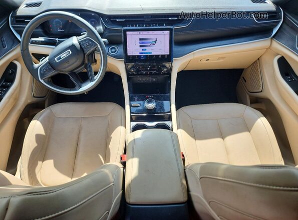 1C4RJHBG4P8719132 2023 JEEP GRAND Black წინა პანელის ხედი
