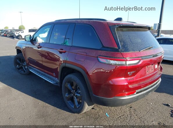 1C4RJHBG4S8776293 2025 JEEP GRAND CHEROKEE Maroon Задня ліва чверть