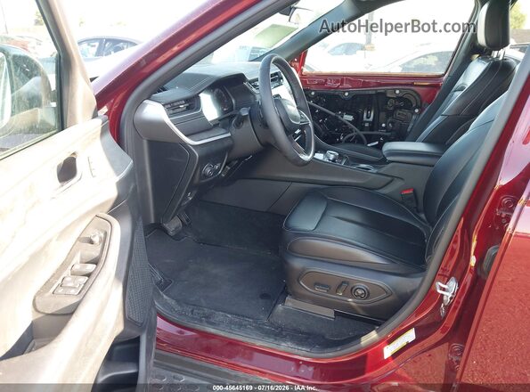 1C4RJHBG4S8776293 2025 JEEP GRAND CHEROKEE Maroon Вид салону спереду