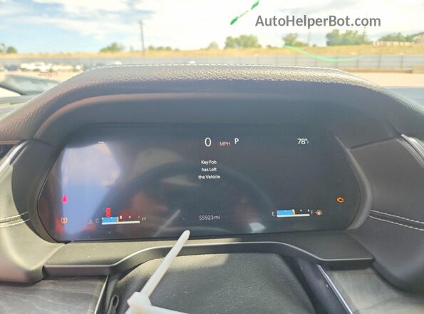 1C4RJHBG5P8708298 2023 JEEP GRAND Gray Вид щитка приладів