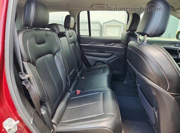 1C4RJHBG5PC536996 2023 JEEP GRAND Maroon უკანა სავარძლების ხედი