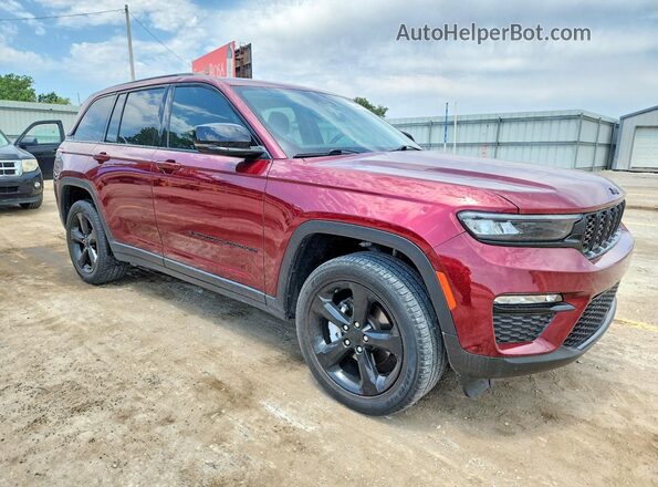 1C4RJHBG5PC536996 2023 JEEP GRAND Maroon წინა მარჯვენა