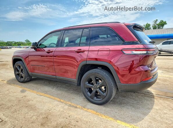 1C4RJHBG5PC536996 2023 JEEP GRAND Maroon უკანა მარცხენა