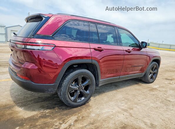 1C4RJHBG5PC536996 2023 JEEP GRAND Maroon უკანა მარჯვენა