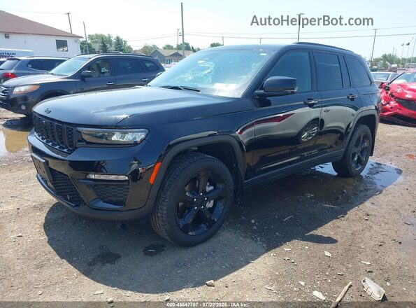 1C4RJHBG5SC305752 2025 JEEP GRAND CHEROKEE Black Առջևի ձախ երեք քառորդ տեսարան