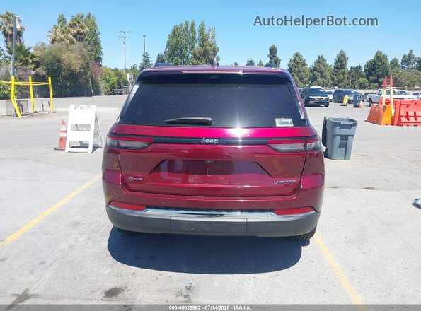 1C4RJHBG6N8602536 2022 JEEP GRAND CHEROKEE Burgundy 