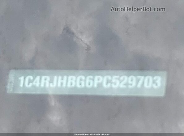 1C4RJHBG6PC529703 2023 JEEP GRAND CHEROKEE Black 