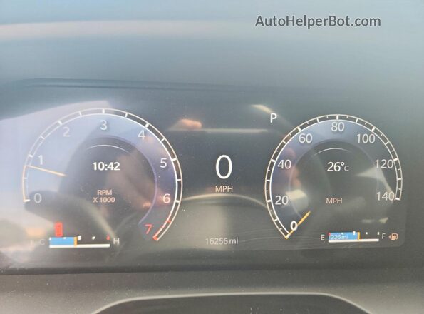 1C4RJHBG6SC268095 2025 JEEP GRAND Gray Вид щитка приладів