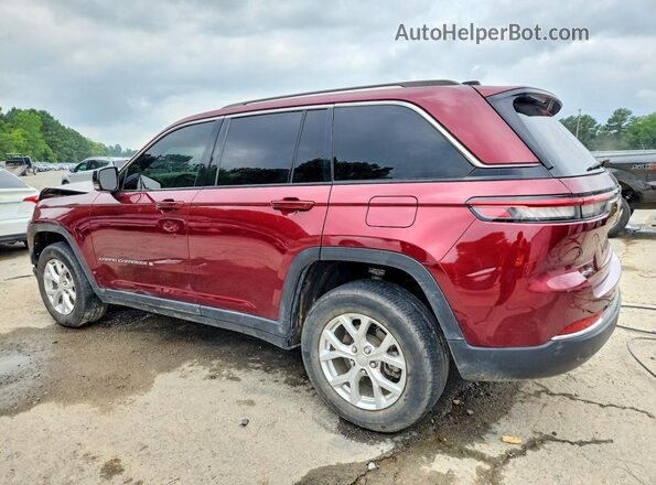 1C4RJHBG7PC512067 2023 JEEP GRAND Burgundy Задня ліва чверть