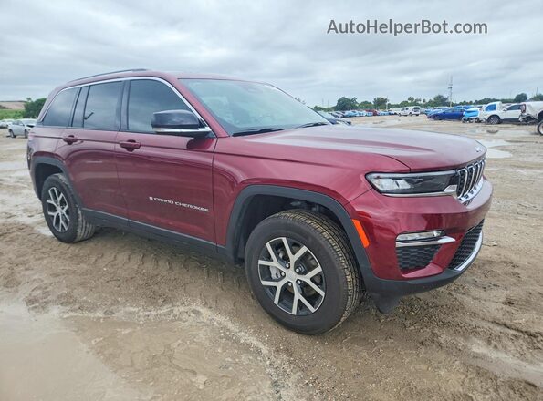 1C4RJHBG8R8943846 2024 JEEP GRAND Burgundy Առջևի աջ