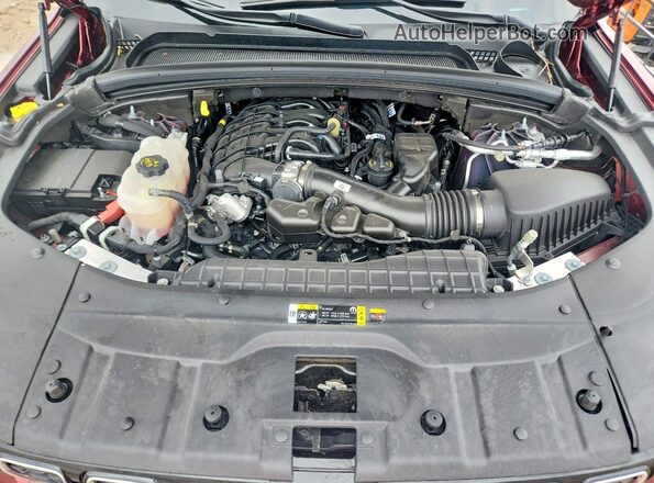1C4RJHBG8R8943846 2024 JEEP GRAND Burgundy Շարժիչի բաժամունքի տեսք