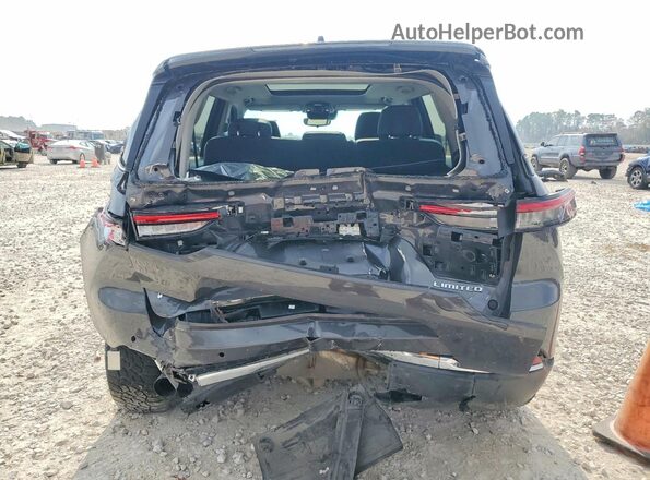 1C4RJHBG9N8518596 2022 JEEP GRAND Gray უკანა ხედი