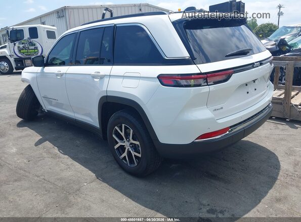 1C4RJHBG9SC292021 2025 JEEP GRAND CHEROKEE White Trasero izquierdo
