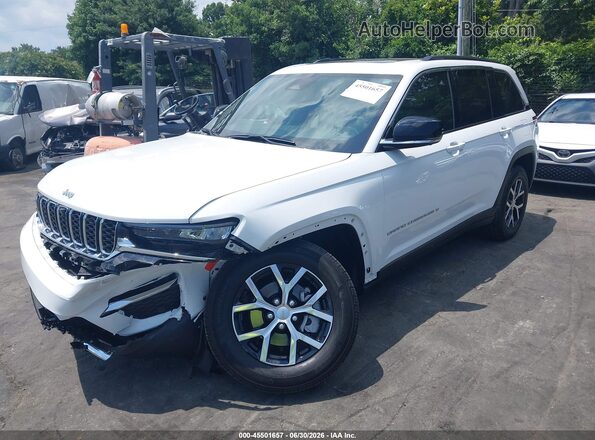 1C4RJHBG9SC292021 2025 JEEP GRAND CHEROKEE White Vista tres cuartos delantera izquierda