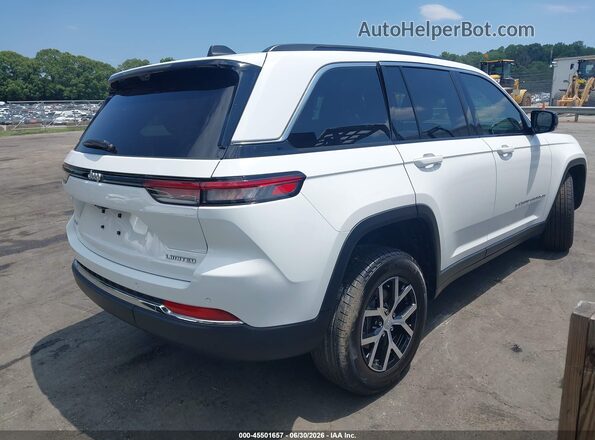 1C4RJHBG9SC292021 2025 JEEP GRAND CHEROKEE White Trasero derecho