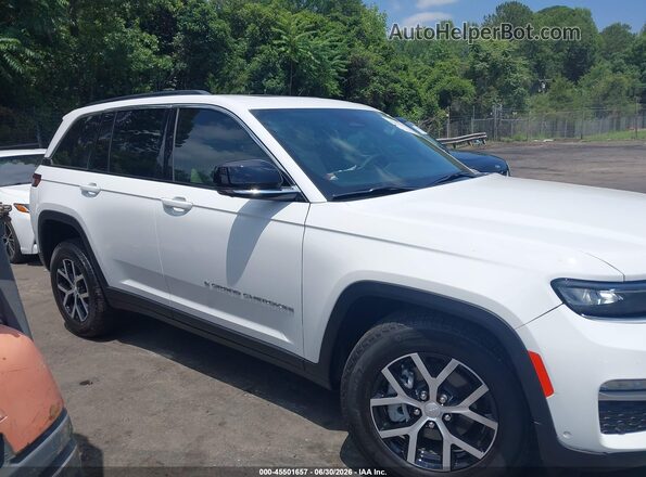 1C4RJHBG9SC292021 2025 JEEP GRAND CHEROKEE White Vista interior trasera