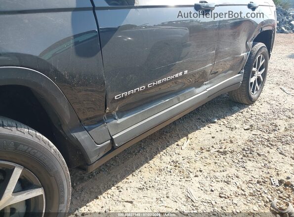 1C4RJHBGXRC166745 2024 JEEP GRAND CHEROKEE Черный Вид спереди