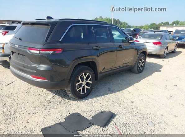 1C4RJHBGXRC166745 2024 JEEP GRAND CHEROKEE Черный Задняя правая четверть