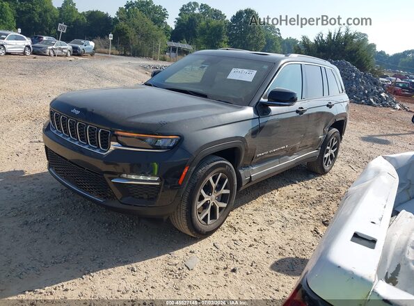 1C4RJHBGXRC166745 2024 JEEP GRAND CHEROKEE Черный Передняя левая четверть